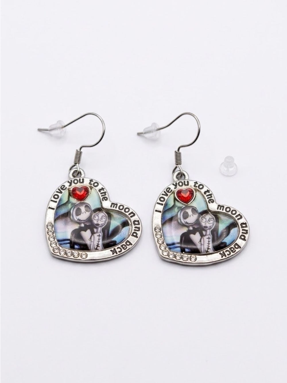 Disney Heart-Shaped "I Love You to the Moon and Back" Nightmare before Christmas